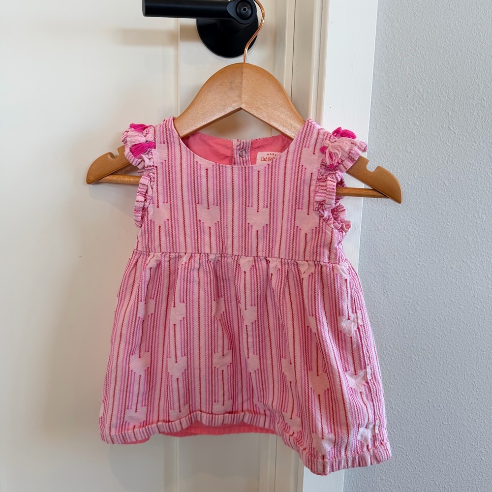 Cat & Jack Baby Girls Heart Dress